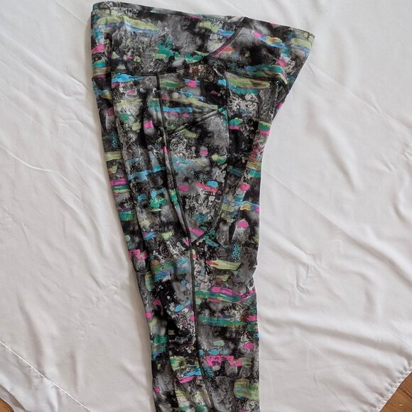 Lululemon Fast and Free High-Rise Tight 25 Pockets Women's 10 Paint Drift Multi - Picture 2 of 12